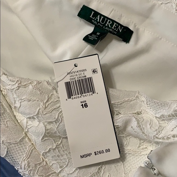 Lauren Ralph Lauren Off Shoulder Long Gown - Picture 12 of 13